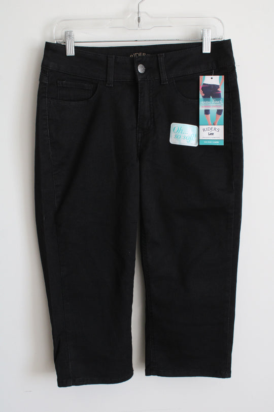 NEW Riders by Lee Black Slimming Stretch Jeans | 8