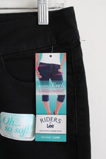NEW Riders by Lee Black Slimming Stretch Jeans | 8