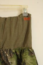 NEW Girls with Guns Army Green with Camo Print Strapless Dress | L
