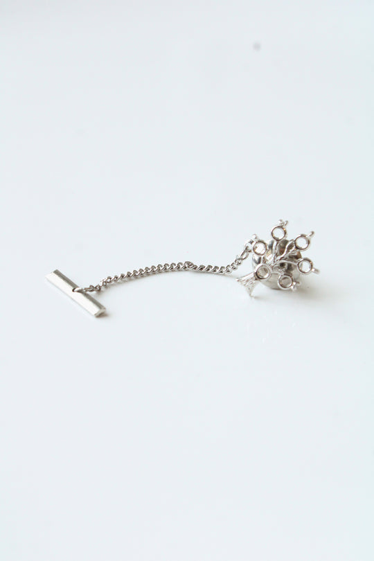 Anson Sterling Silver Tree Tie Pin