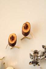 Vintage Judith McCann Wingback Earrings | Set Of 4