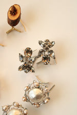 Vintage Judith McCann Wingback Earrings | Set Of 4