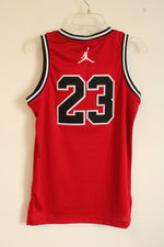 Jordan 23 Black and Red Jersey Tank Top | M