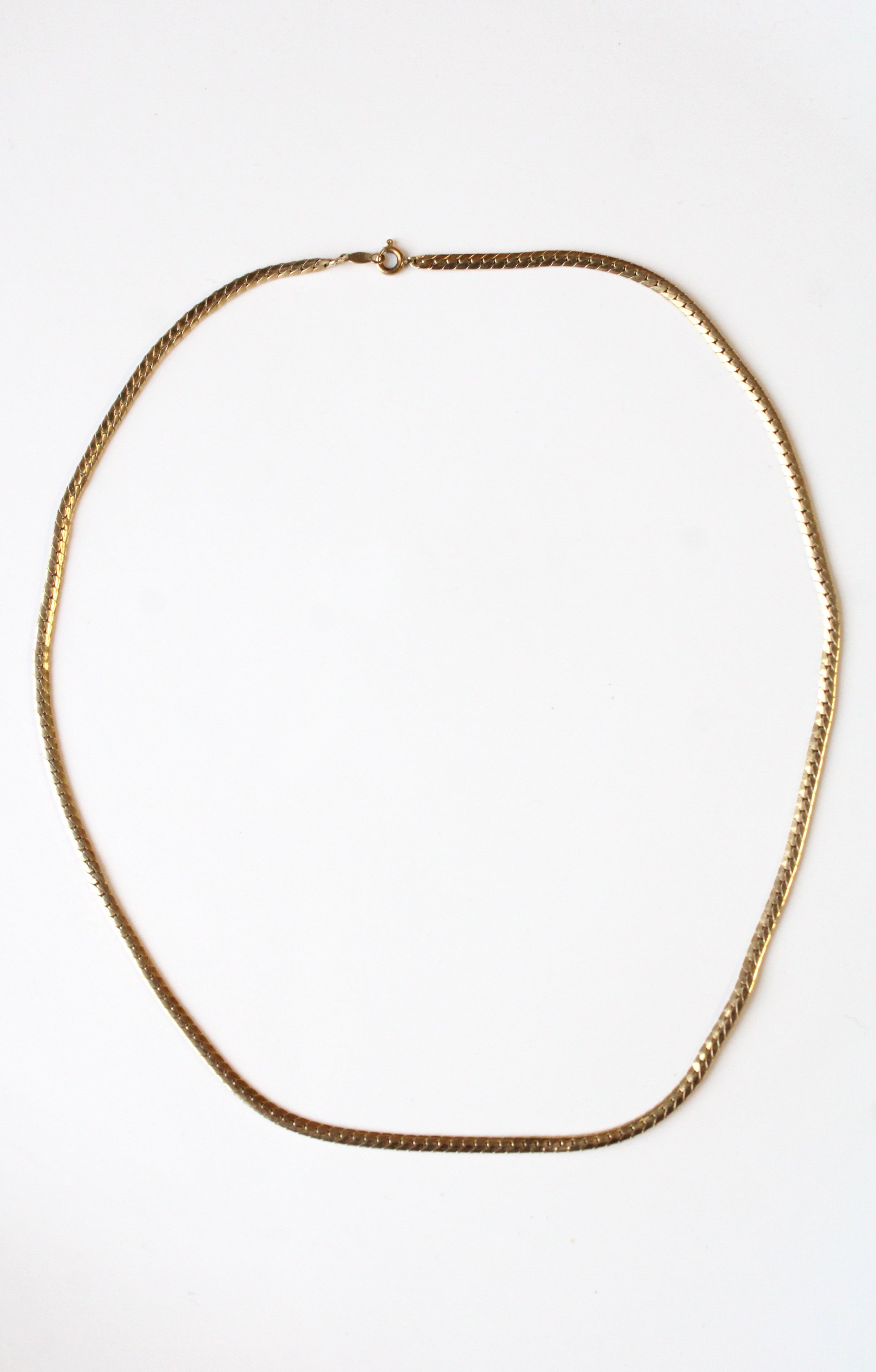 B. David 1/20 12K Gold Filled Chain Necklace