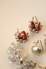 Vintage Judith McCann Wingback Earrings | Set Of 4