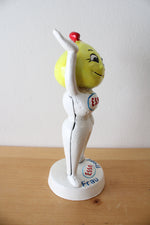 Vintage Esso Oil Frau Tropf Cast Iron Coin Bank