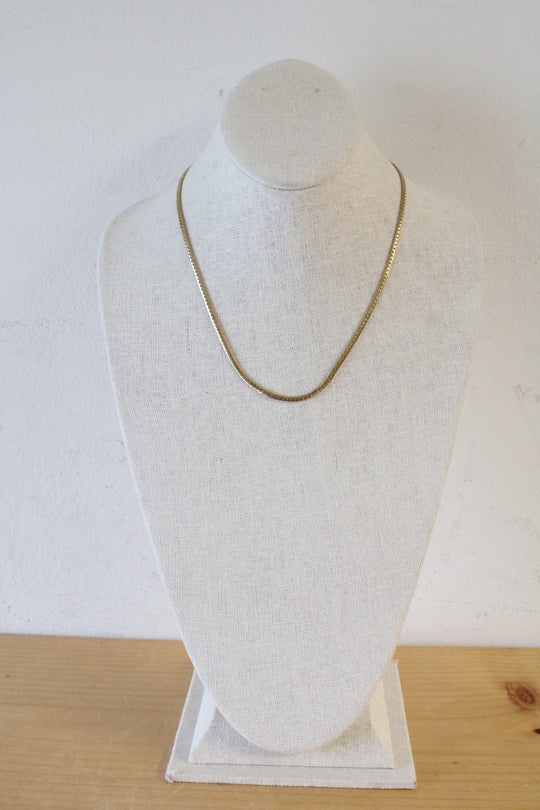 B. David 1/20 12K Gold Filled Chain Necklace