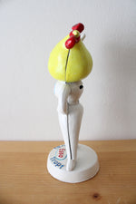 Vintage Esso Oil Frau Tropf Cast Iron Coin Bank