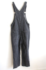 Universal Thread Black Denim Overalls with Adjustable Straps | 8