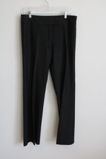 Benneton Black Straight Leg Dress Pants | 12
