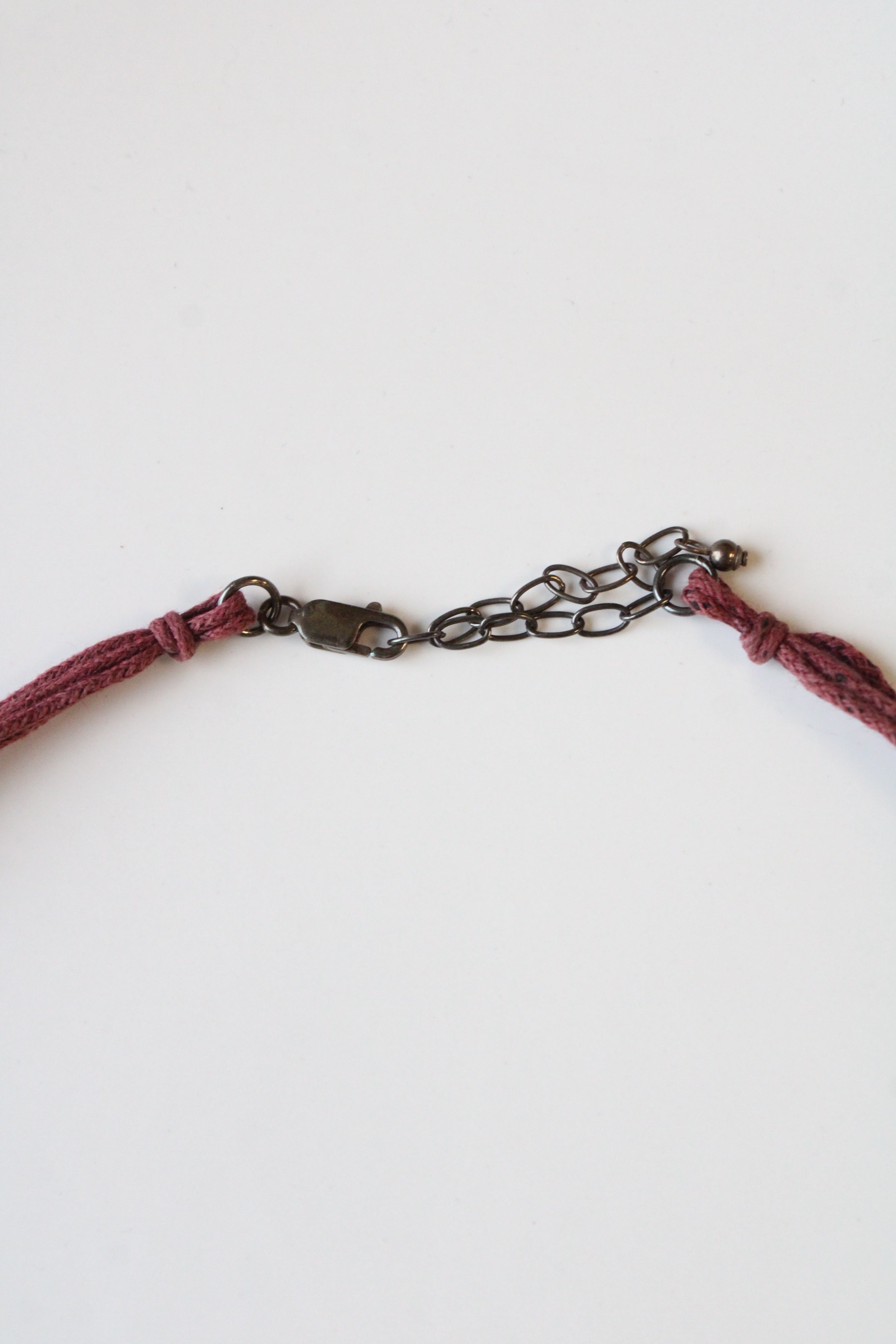 Plum Colored Baroque Pearl Necklace