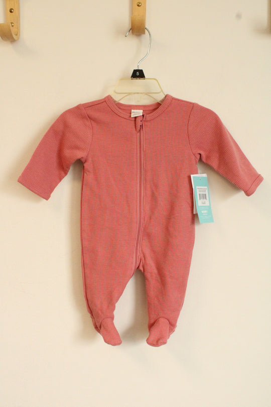 NEW PL Baby Coral Waffle Knit Onesie | NB
