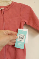 NEW PL Baby Coral Waffle Knit Onesie | NB