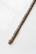Gold Tone Sterling Bracelet
