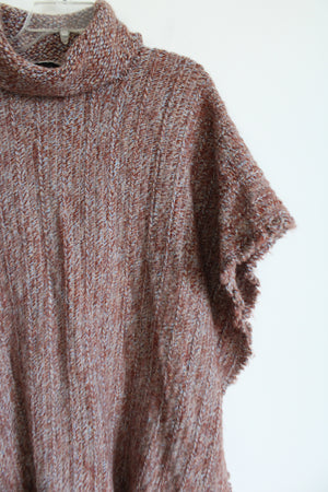 Alessandra Bacci Knit Poncho Sweater | One Size