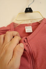 NEW PL Baby Coral Waffle Knit Onesie | NB