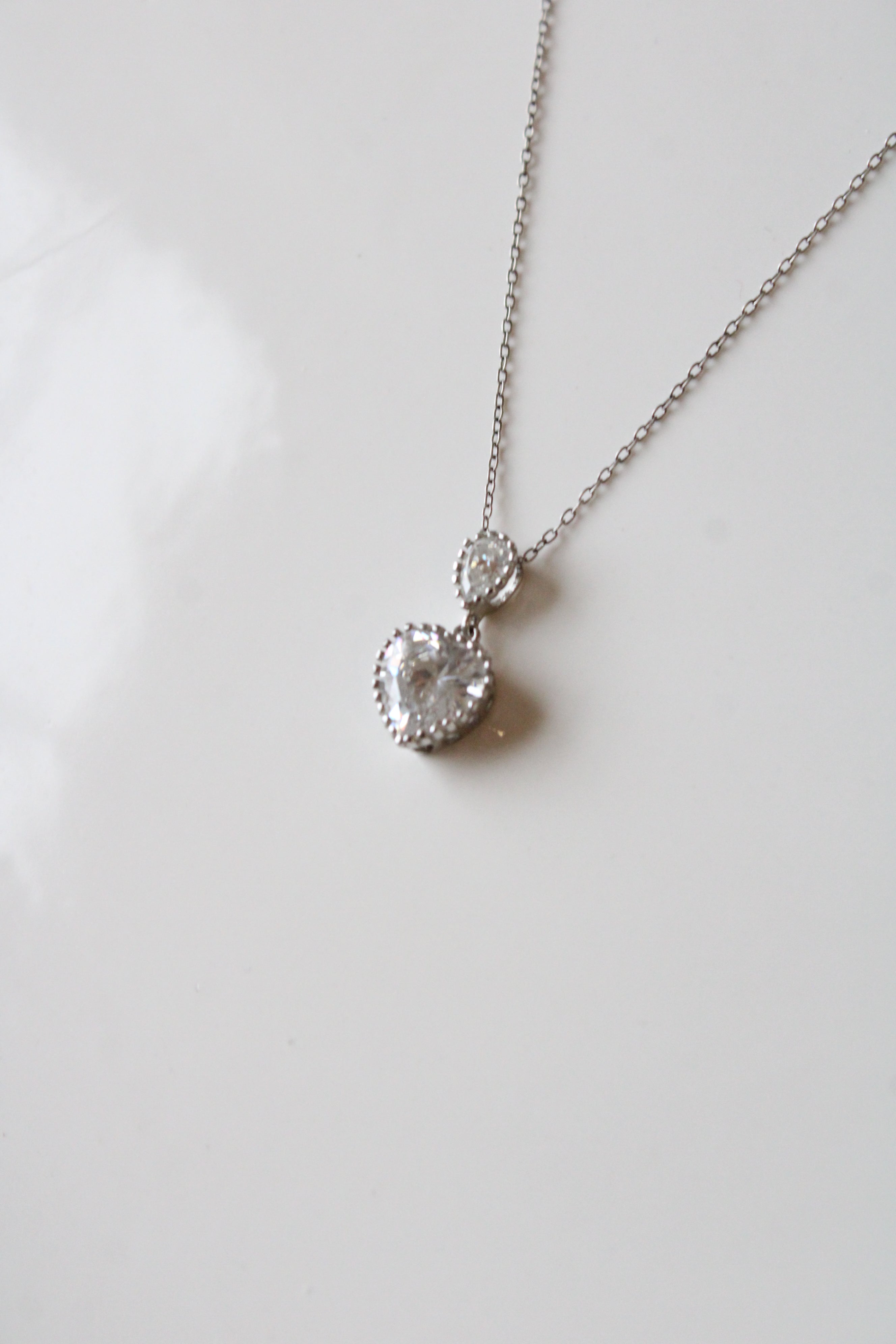 Sterling Silver Heart Pendant Necklace