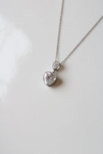 Sterling Silver Heart Pendant Necklace