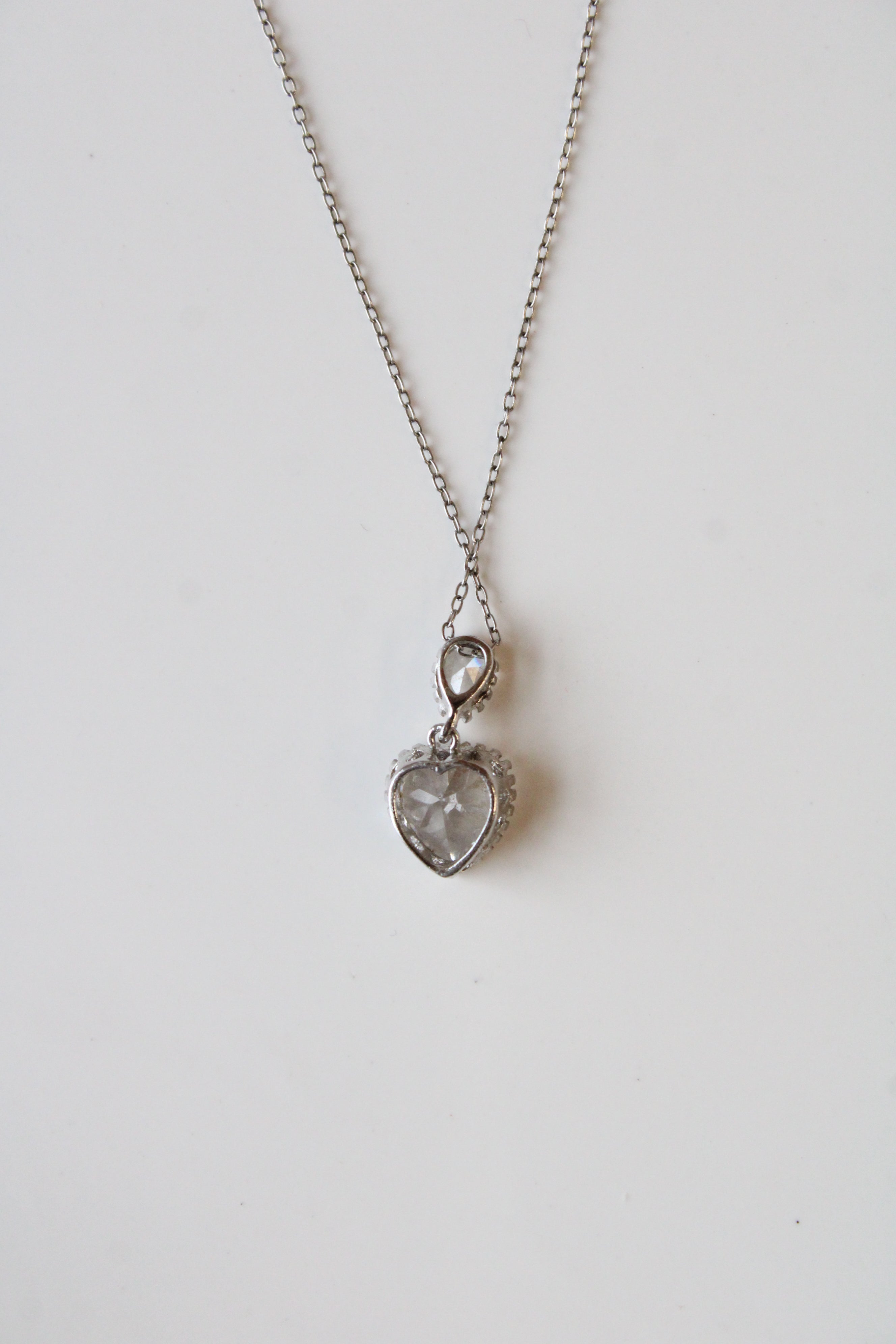 Sterling Silver Heart Pendant Necklace