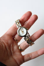 Vintage Mickey Mouse Two-Tone Analog Watch