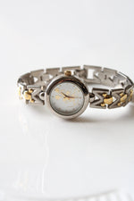 Vintage Mickey Mouse Two-Tone Analog Watch