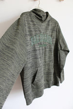Basix Of America Bar Harbor Maine Green Fleece Lined Hoodie | S