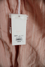 NEW Candie's Salmon Striped Long Sleeved Blazer | XS
