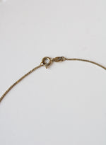 Gold Coated Sterling Silver Heart & Star Pendant Necklace