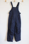 Cherokee Navy Blue Snow Pant Bib | Youth 8/10