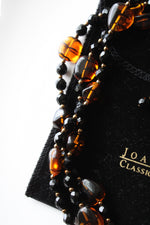 Joan Rivers Classics Collection Amber-Colored Glass Beaded Necklace