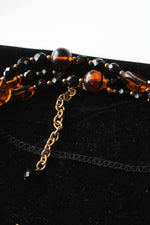 Joan Rivers Classics Collection Amber-Colored Glass Beaded Necklace