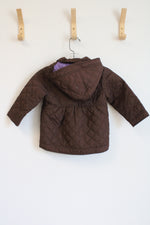 Carter's Brown Quilted Coat | 4T