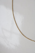 14K Yellow Gold Twist Chain Necklace