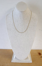 14K Yellow Gold Twist Chain Necklace