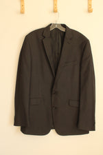 Kenneth Cole Reaction Gray Mini Dot Suit Jacket Blazer | 44L