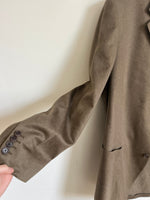 Coppley By Ermenegildo Zegna Olive Cashmere Suit Jacket Blazer | 45 Tall