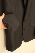 Kenneth Cole Reaction Gray Mini Dot Suit Jacket Blazer | 44L