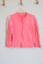 Puma Neon Pink Jacket | L (/12/14)