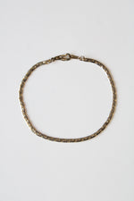 14K Yellow Gold Plated Chain Bracelet