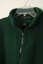 NEW Ultra Club Corvette Green Zip Fleece | 2XL