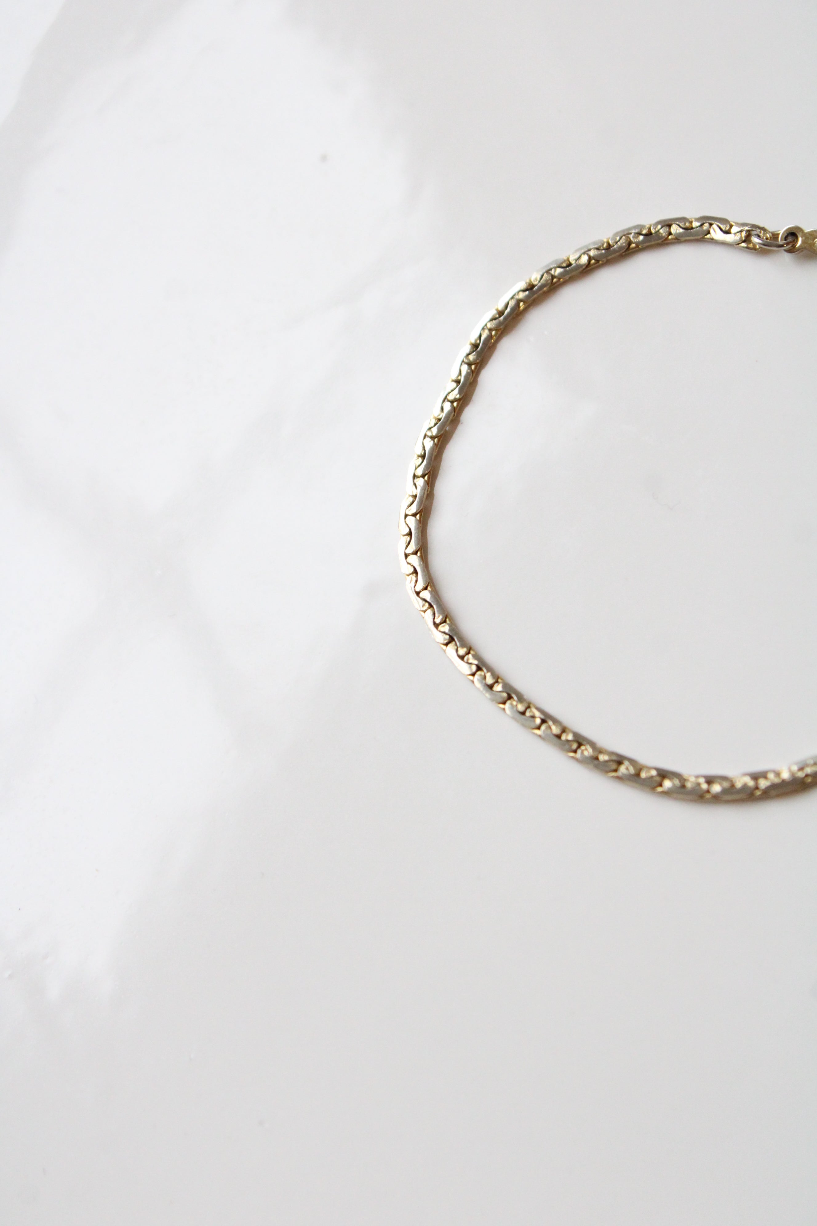 14K Yellow Gold Plated Chain Bracelet