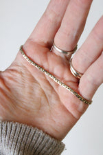 14K Yellow Gold Plated Chain Bracelet
