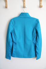 NEW Spyder Blue Full Zip Long Sleeve Sweater Jacket | M