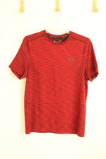 Under Armour Red Printed SS Athletic Shirt | L