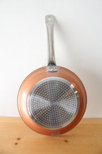 NEW Simple & Co. Ceramic Non-Stick 10" Copper Cooking Pan