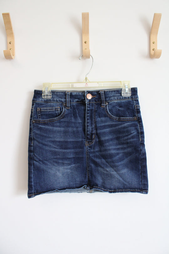 American Eagle Hi-Rise Mini Denim Skirt | 6