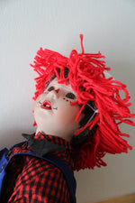 Danbury Mint Collectible Raggedy Andy Porcelain Doll