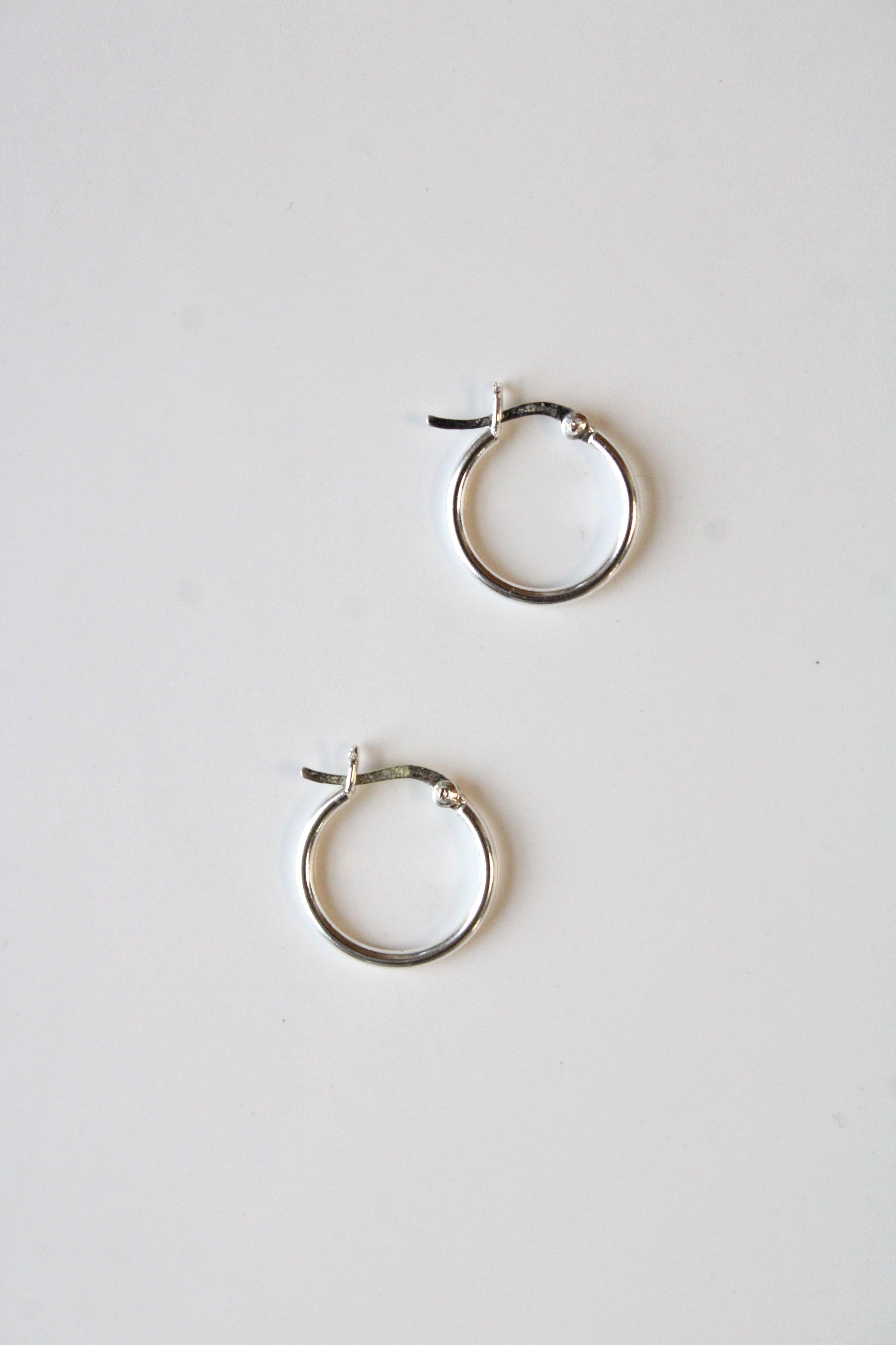 Sterling Silver Hoop Earrings