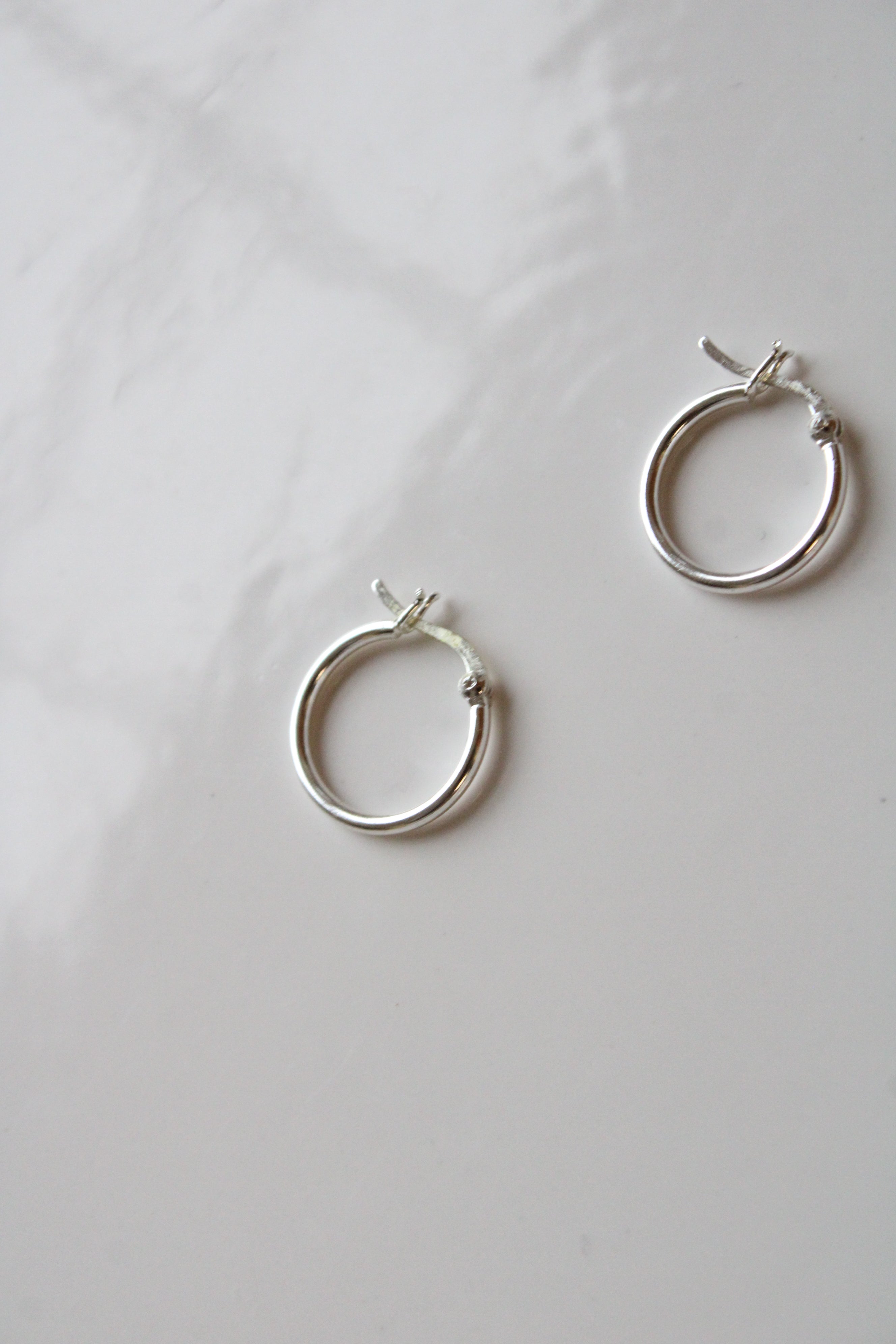 Sterling Silver Hoop Earrings