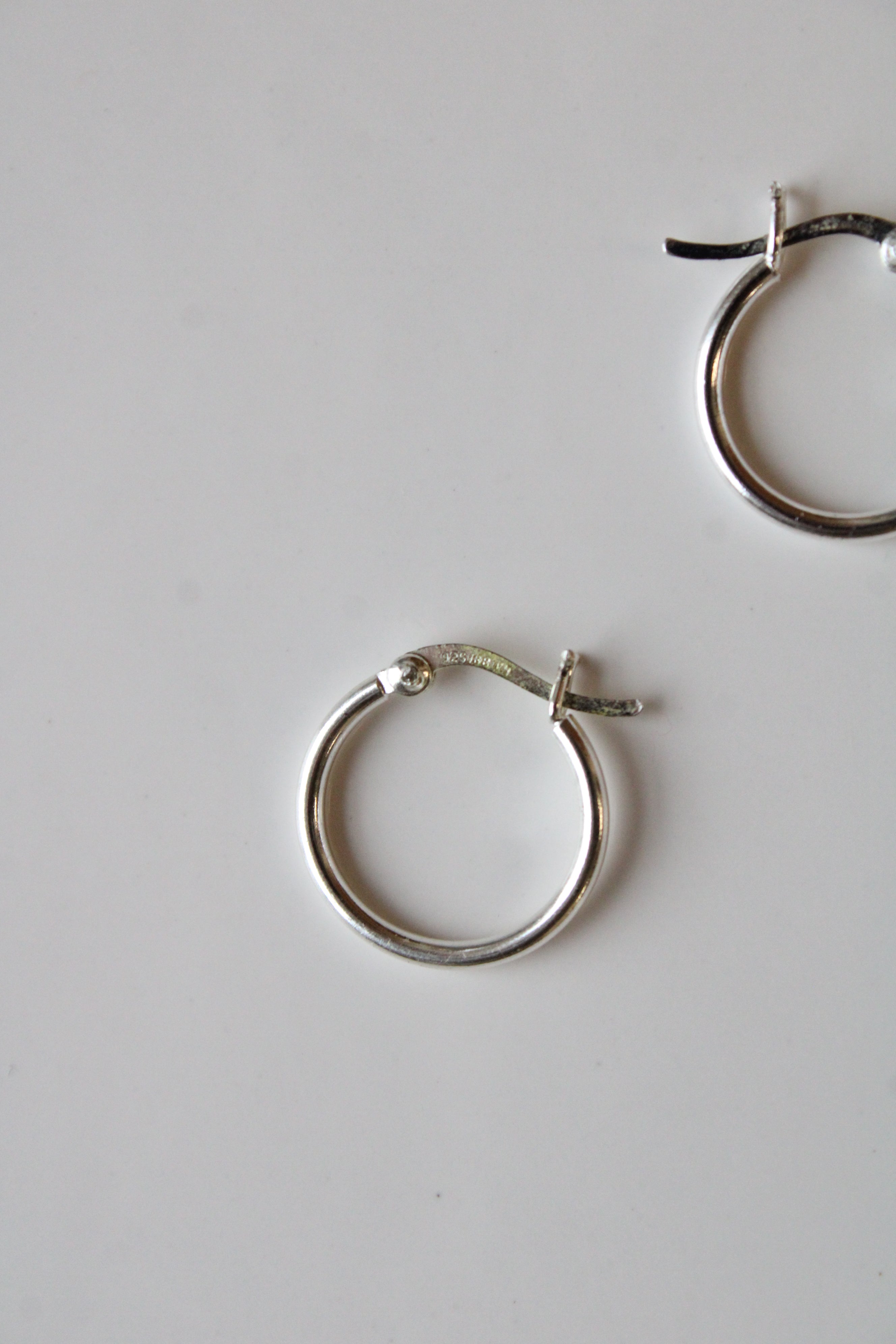Sterling Silver Hoop Earrings